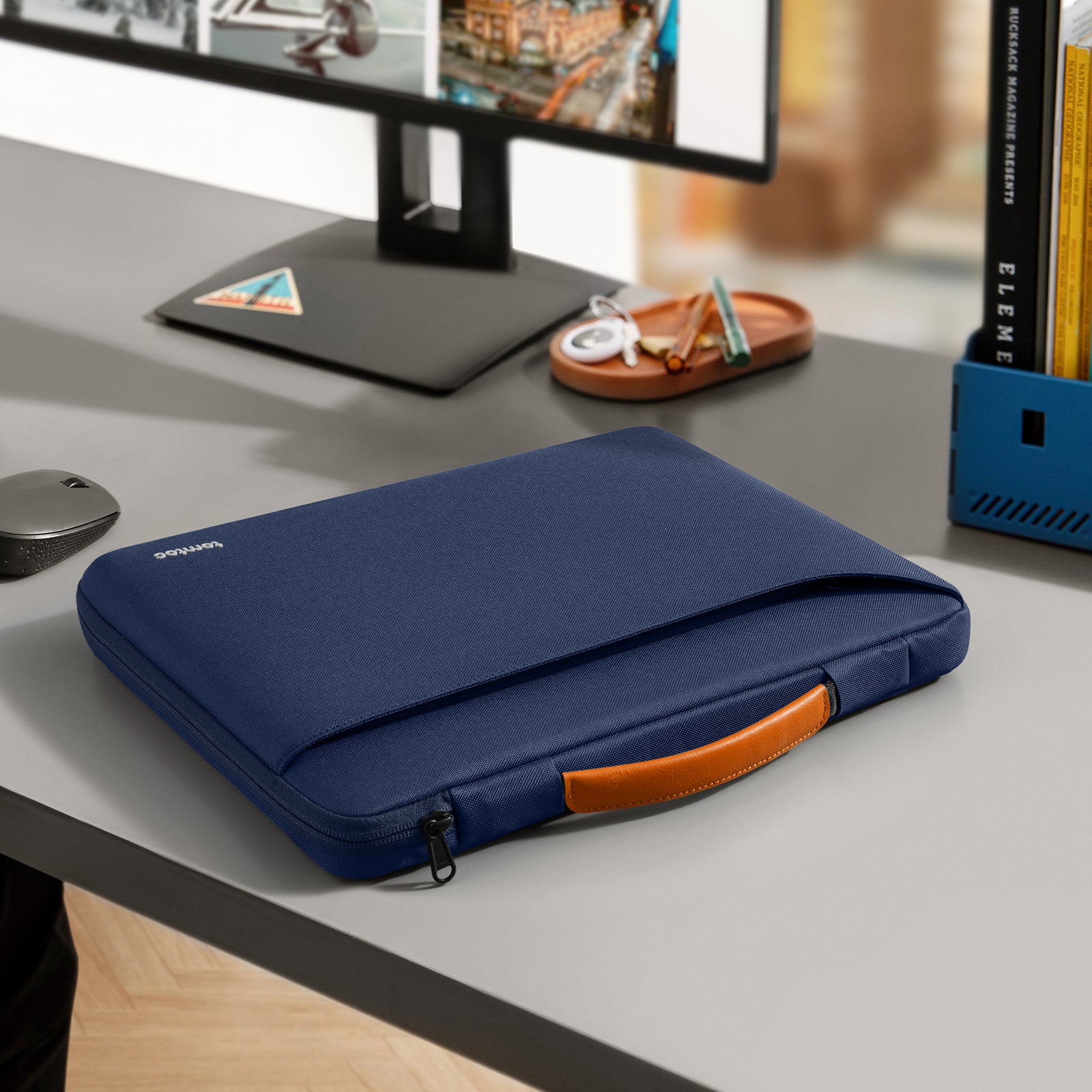 tomtoc Defender-A22手提電腦袋 適用於13吋 MacBook Air/Pro