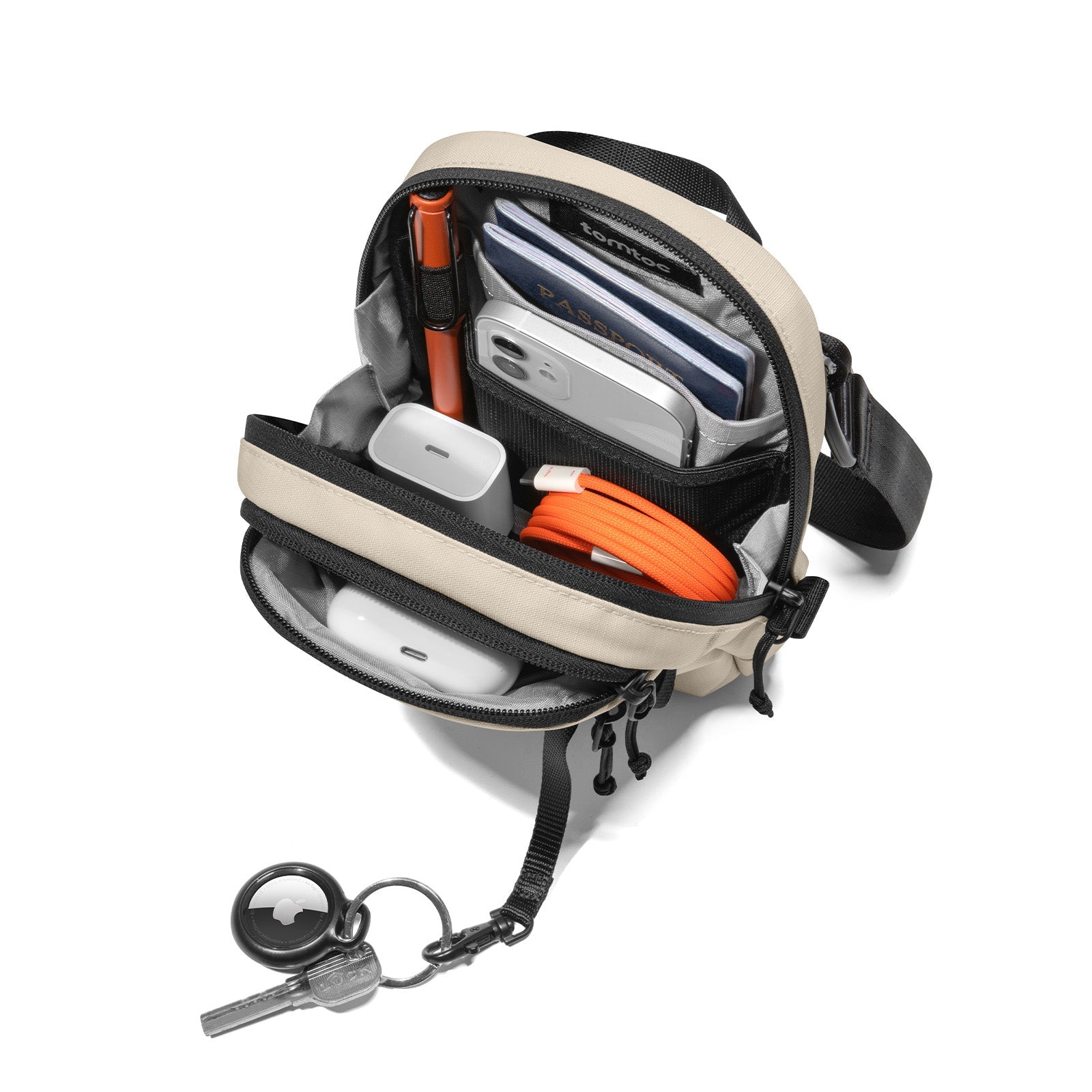 Aviator-T37 旅行斜孭袋 1.3L