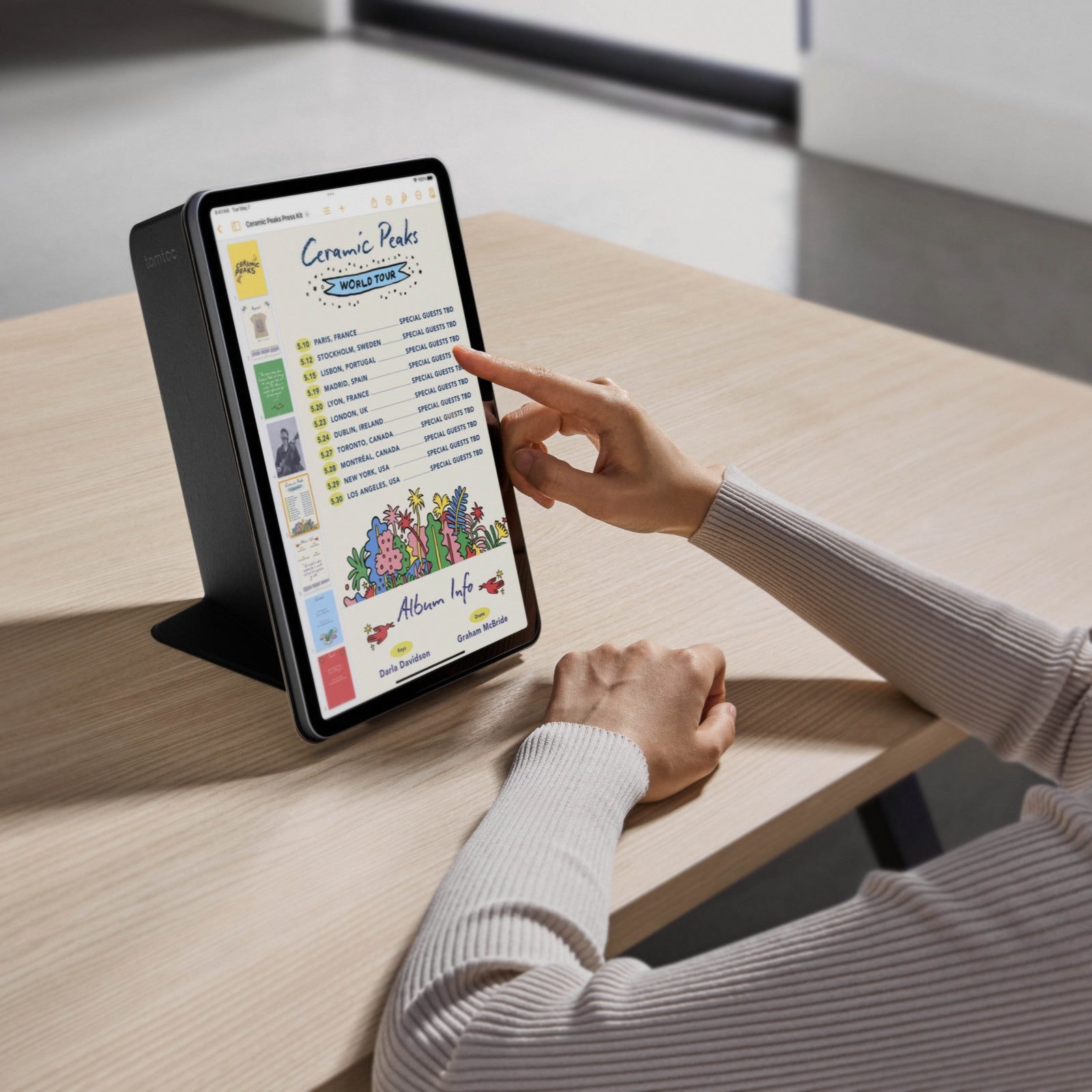 Inspire-B52 可拆卸式平板保護套(適用於13吋iPad Air)