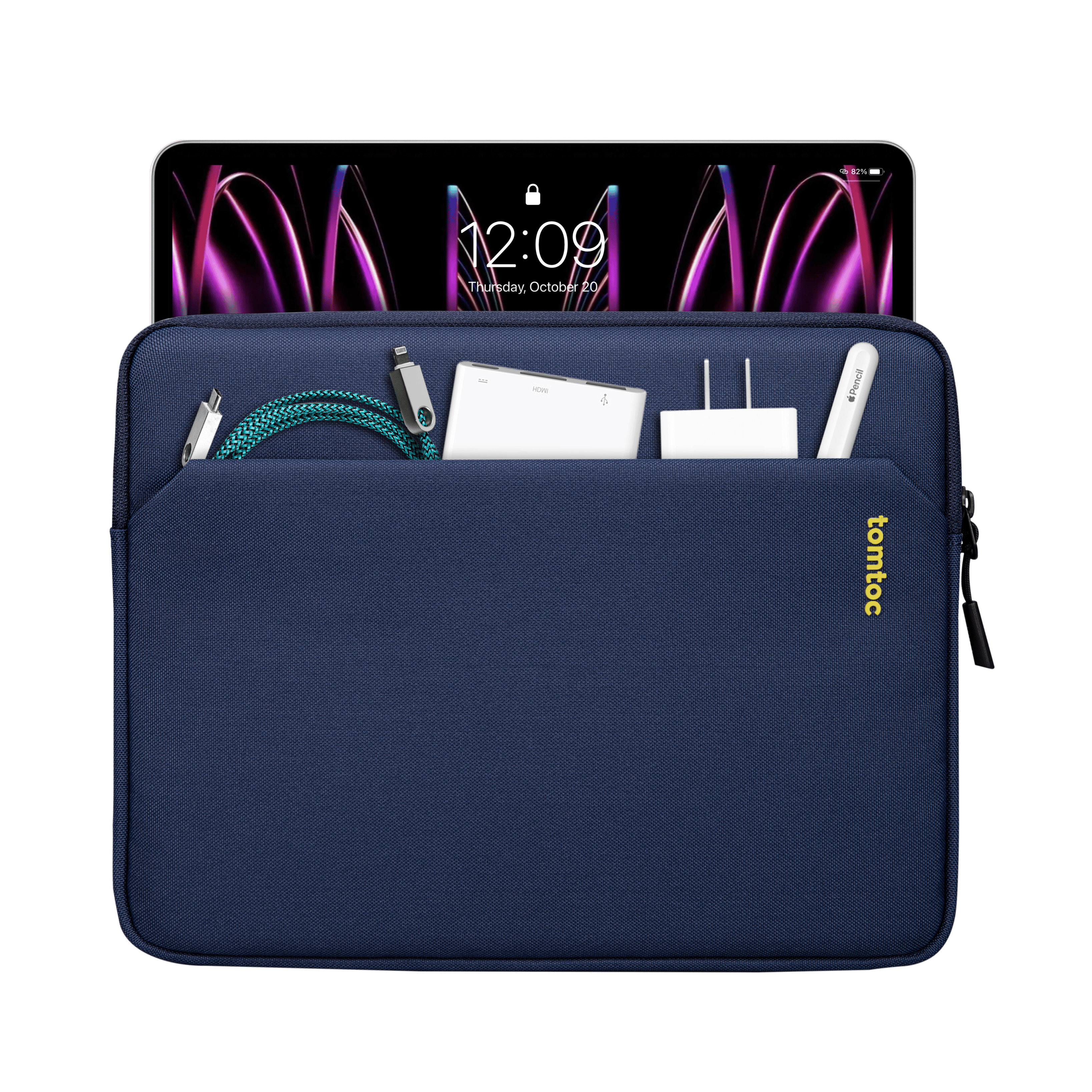 tomtoc Light-B18 平板電腦保護殼 適用於 12.9 吋 iPad Air/Pro M4/M2