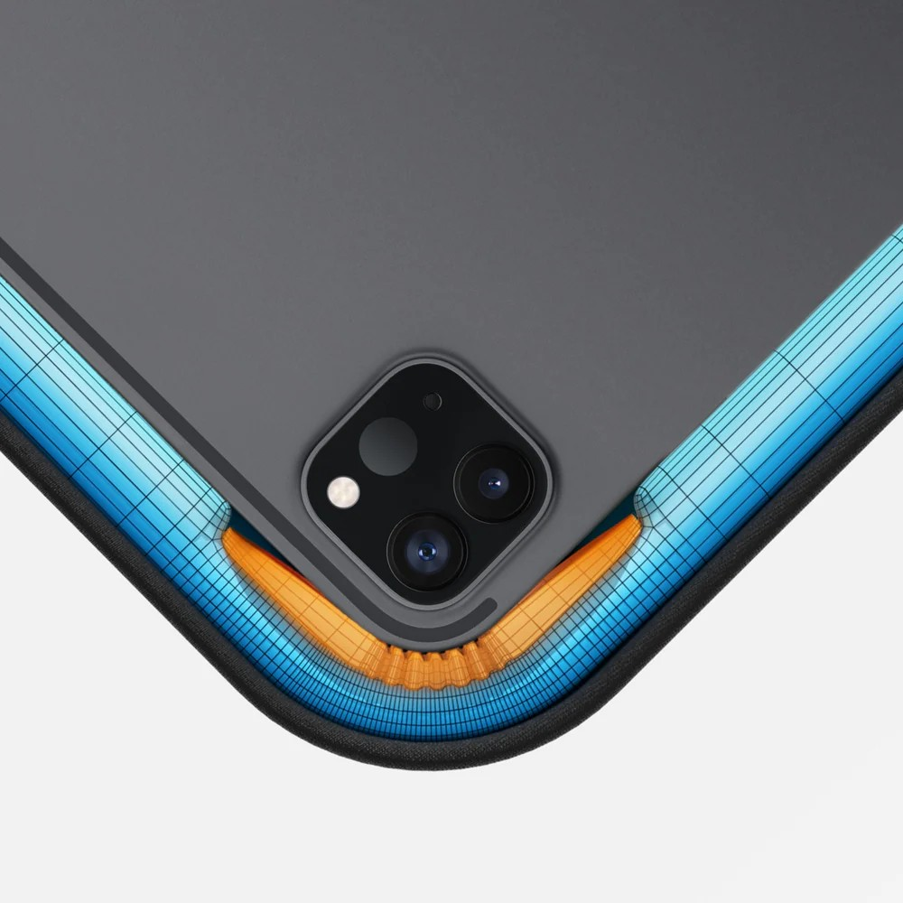 tomtoc Defender-ACE B03 Tablet Shoulder Bag 11吋 Black B03A1D1