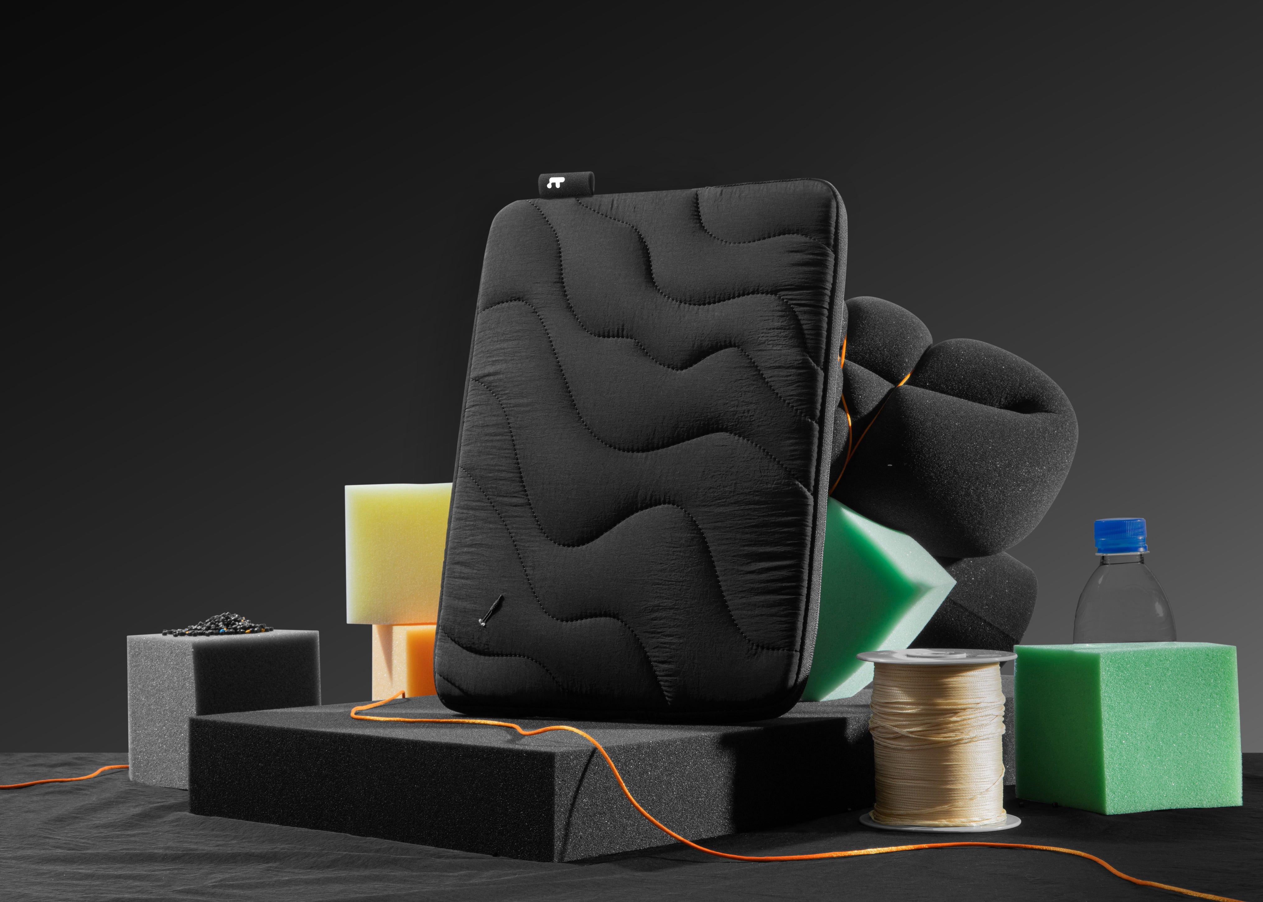 tomtoc Terra-A27 地球肌理內膽包 13寸 熔岩黑 A27C2D1