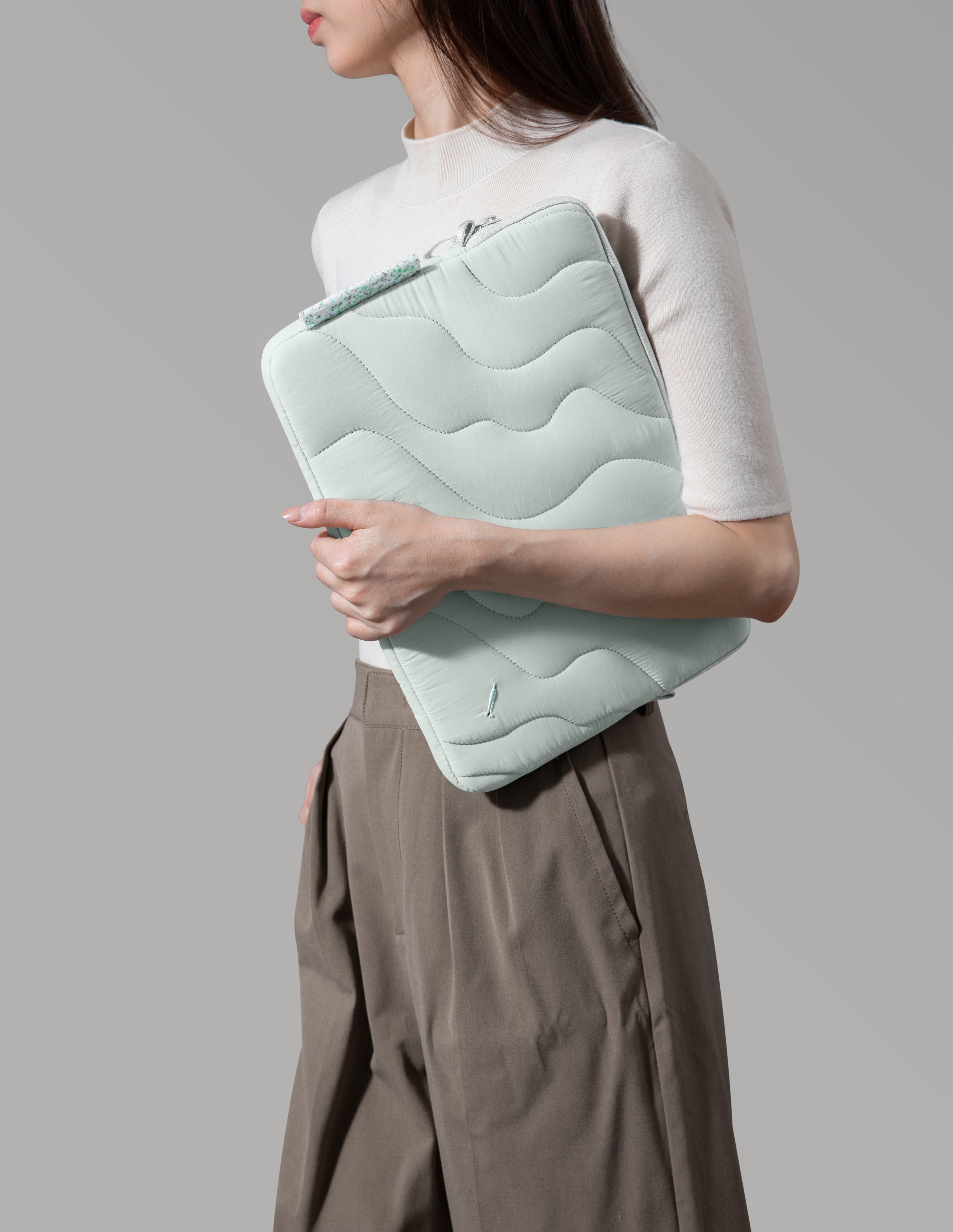 tomtoc Terra-A27 地球肌理內膽包 13吋 淡水綠 A27C2T1