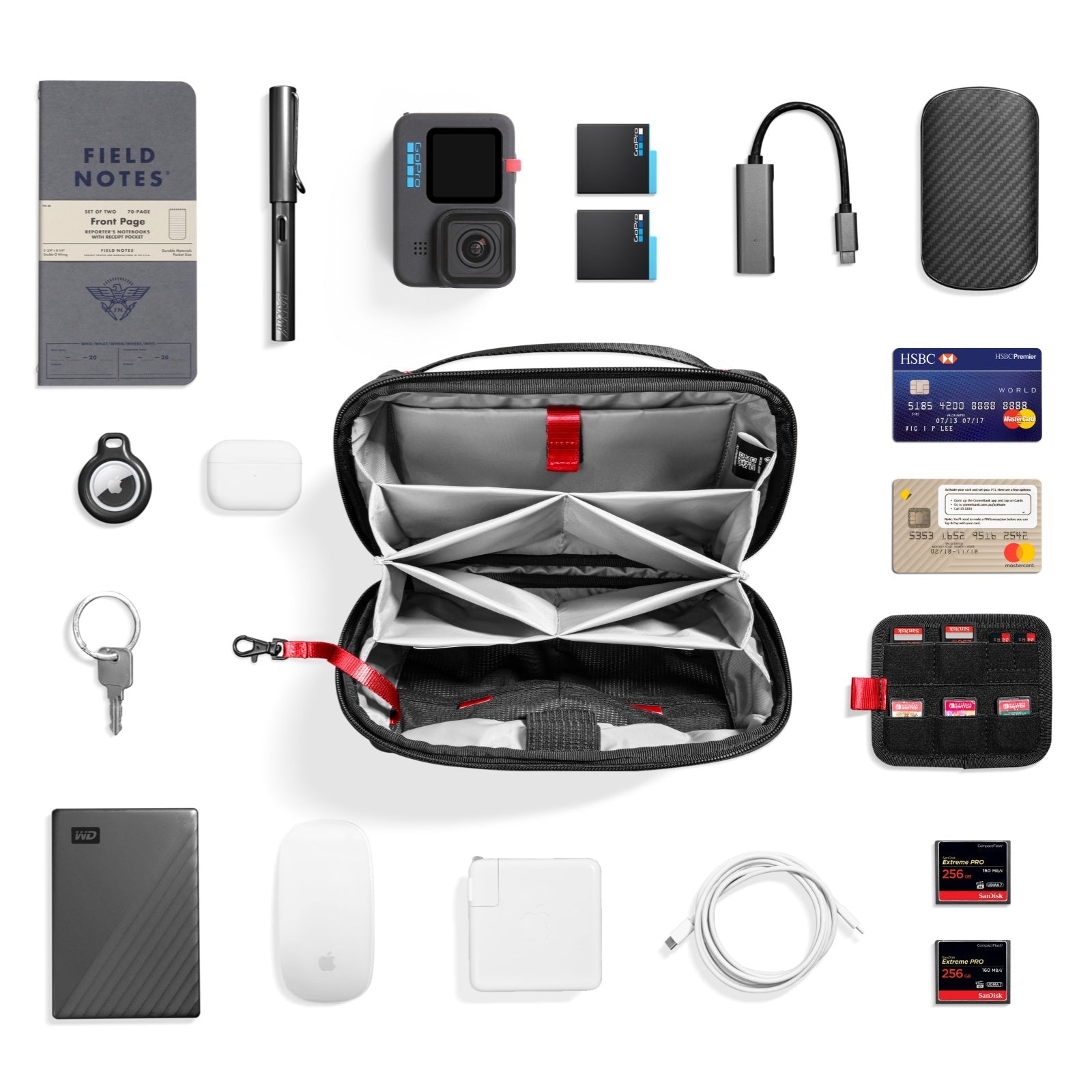 tomtoc Navigator-T13配件收納包 M