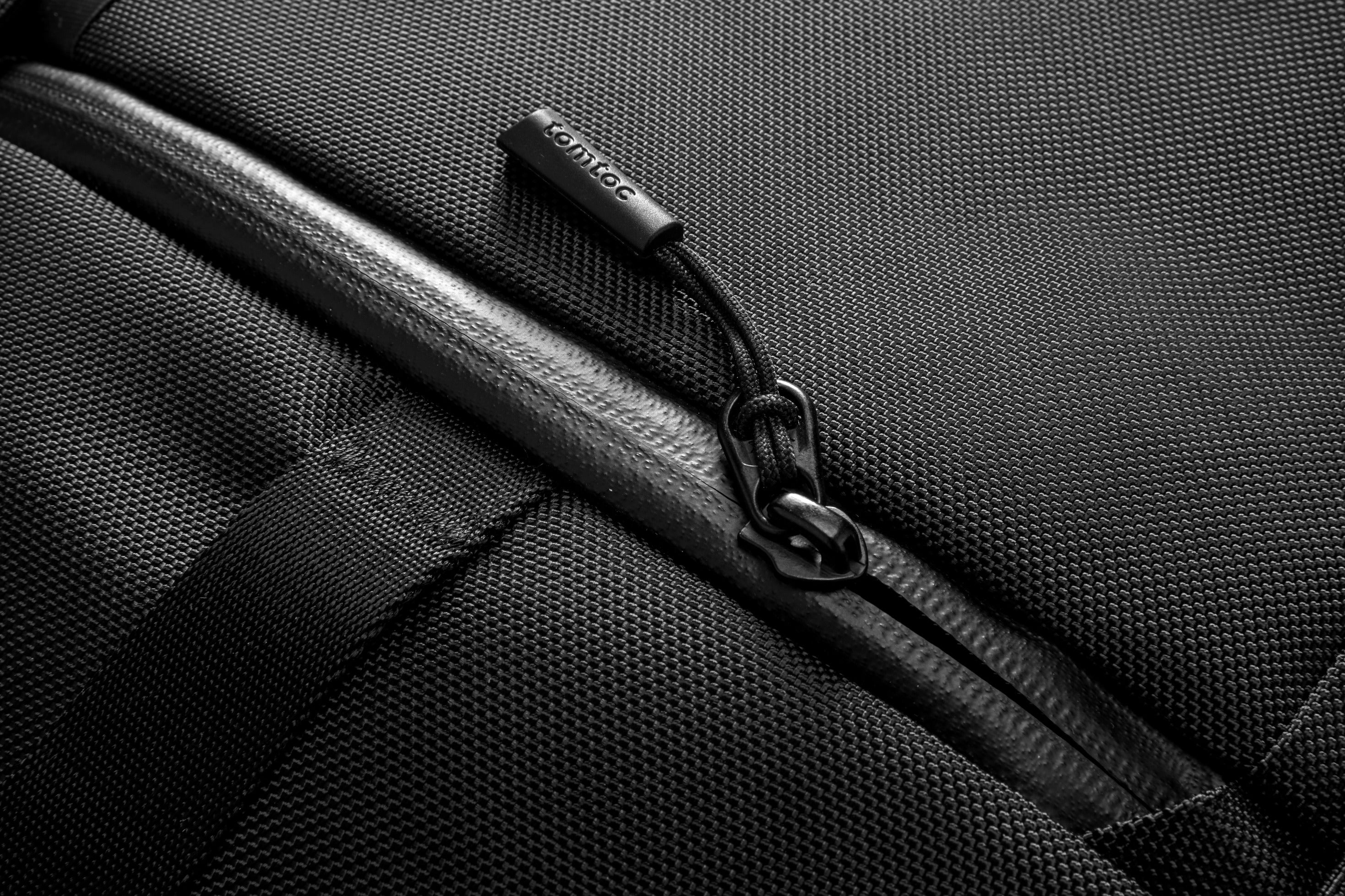 tomtoc Navigator-T61 Rolltop Backpack Black T61L1D1
