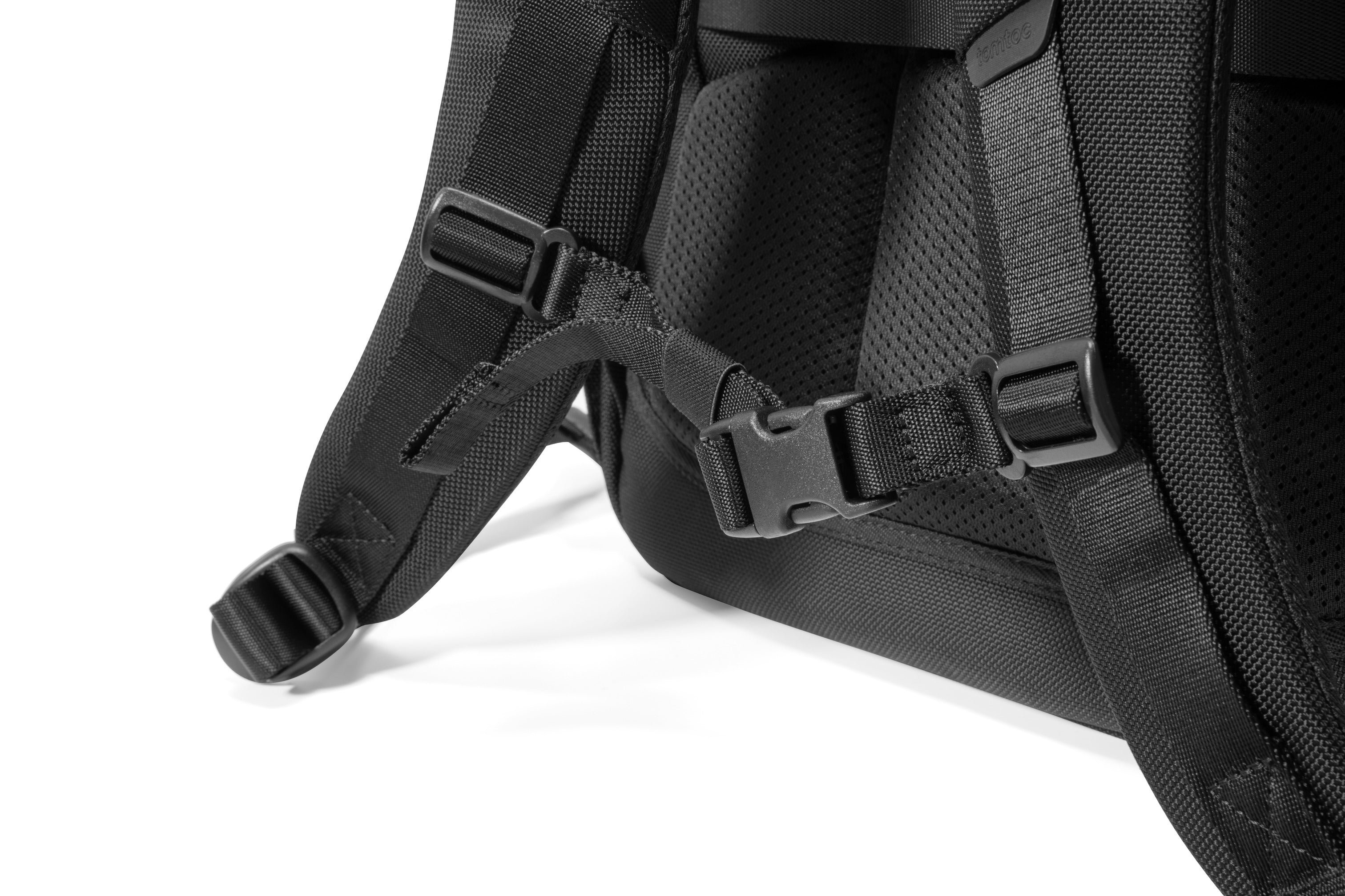 tomtoc Navigator-T61 Rolltop Backpack Black T61L1D1
