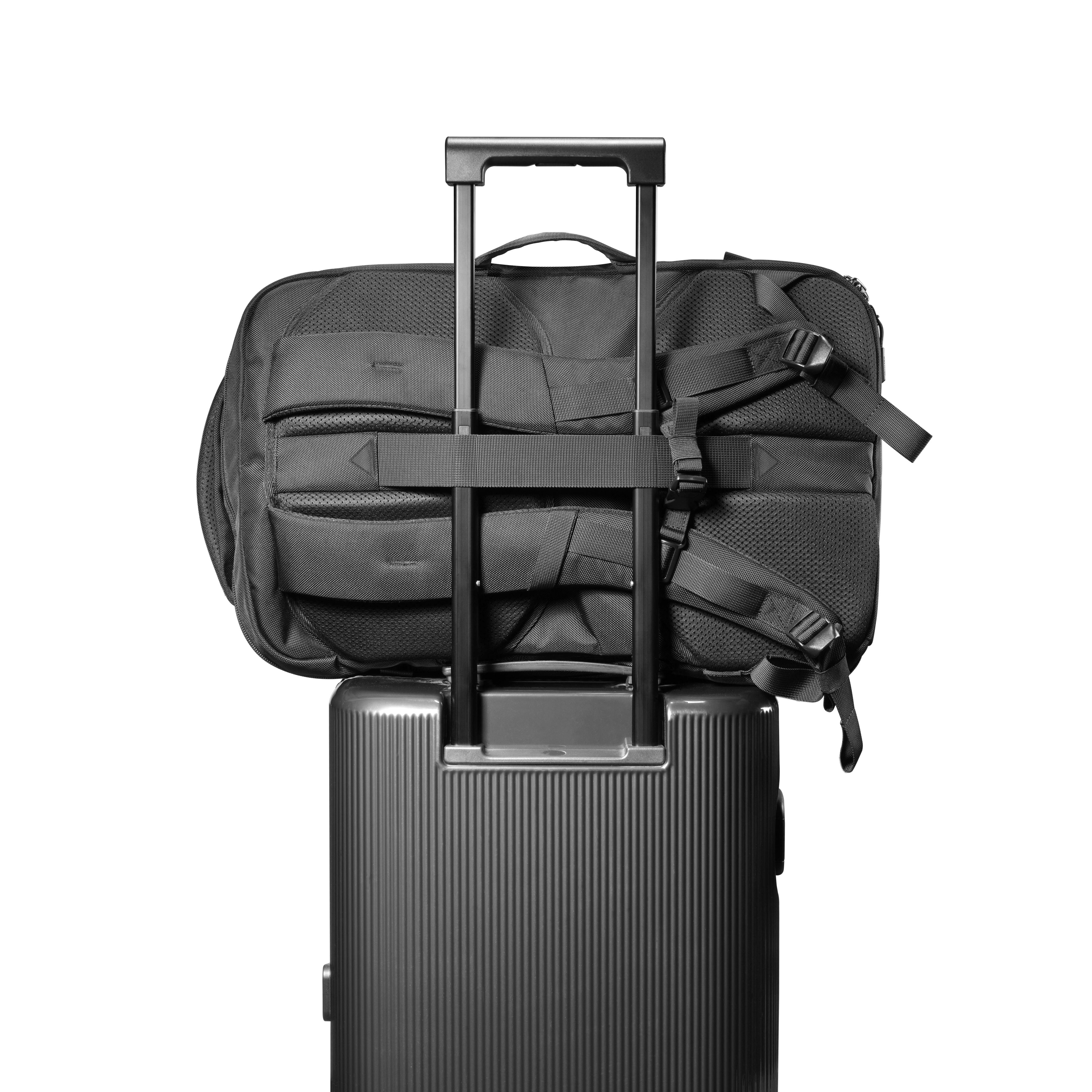 tomtoc Navigator-T66 旅行背包17吋/40L 曜石黑T66M1D1