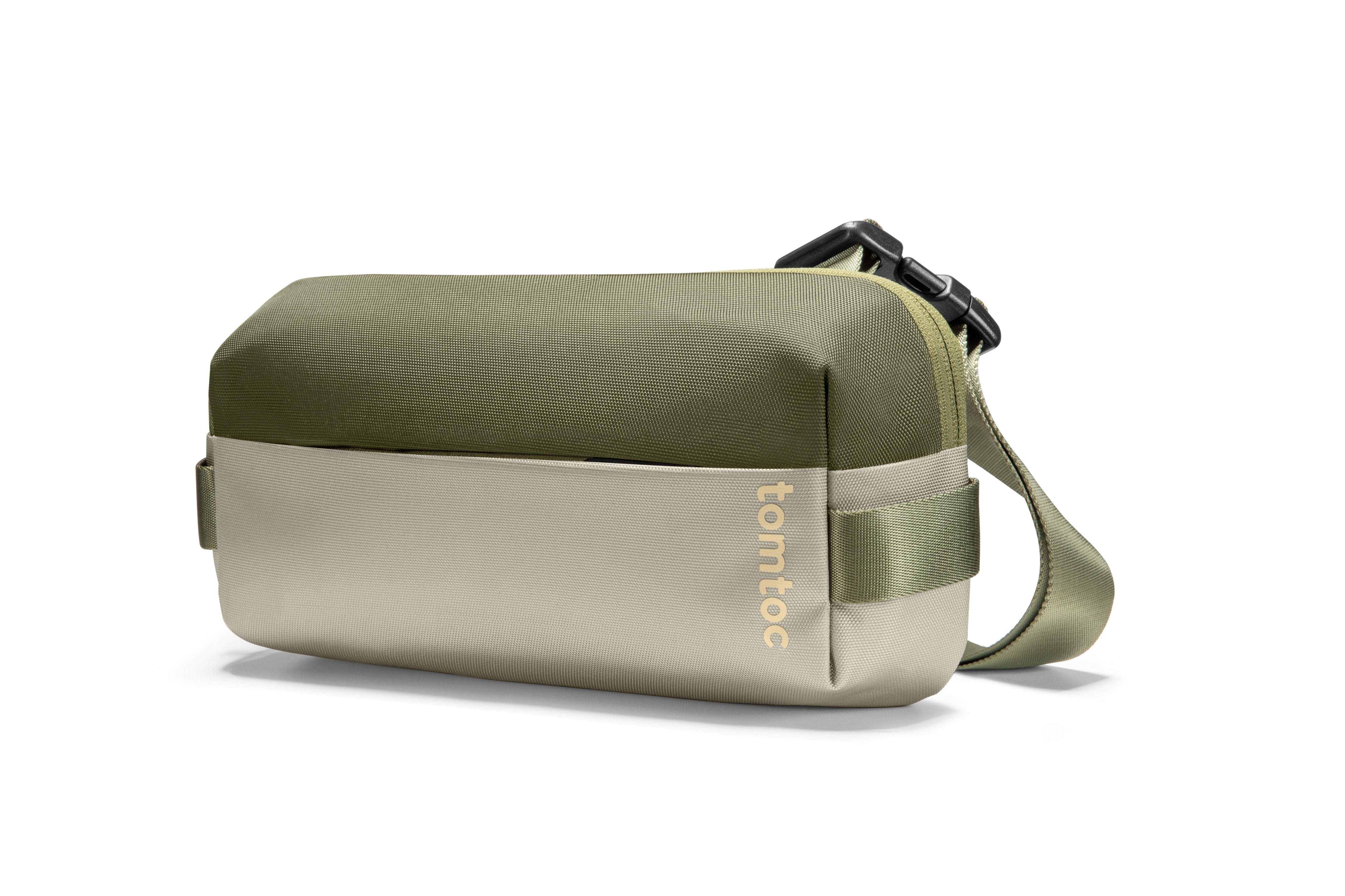 tomtoc Explorer-T21 城市穿梭斜背包 S 8.3吋/3L (Black, Last Summer, Space Gray, Light Gray, Olive Green)