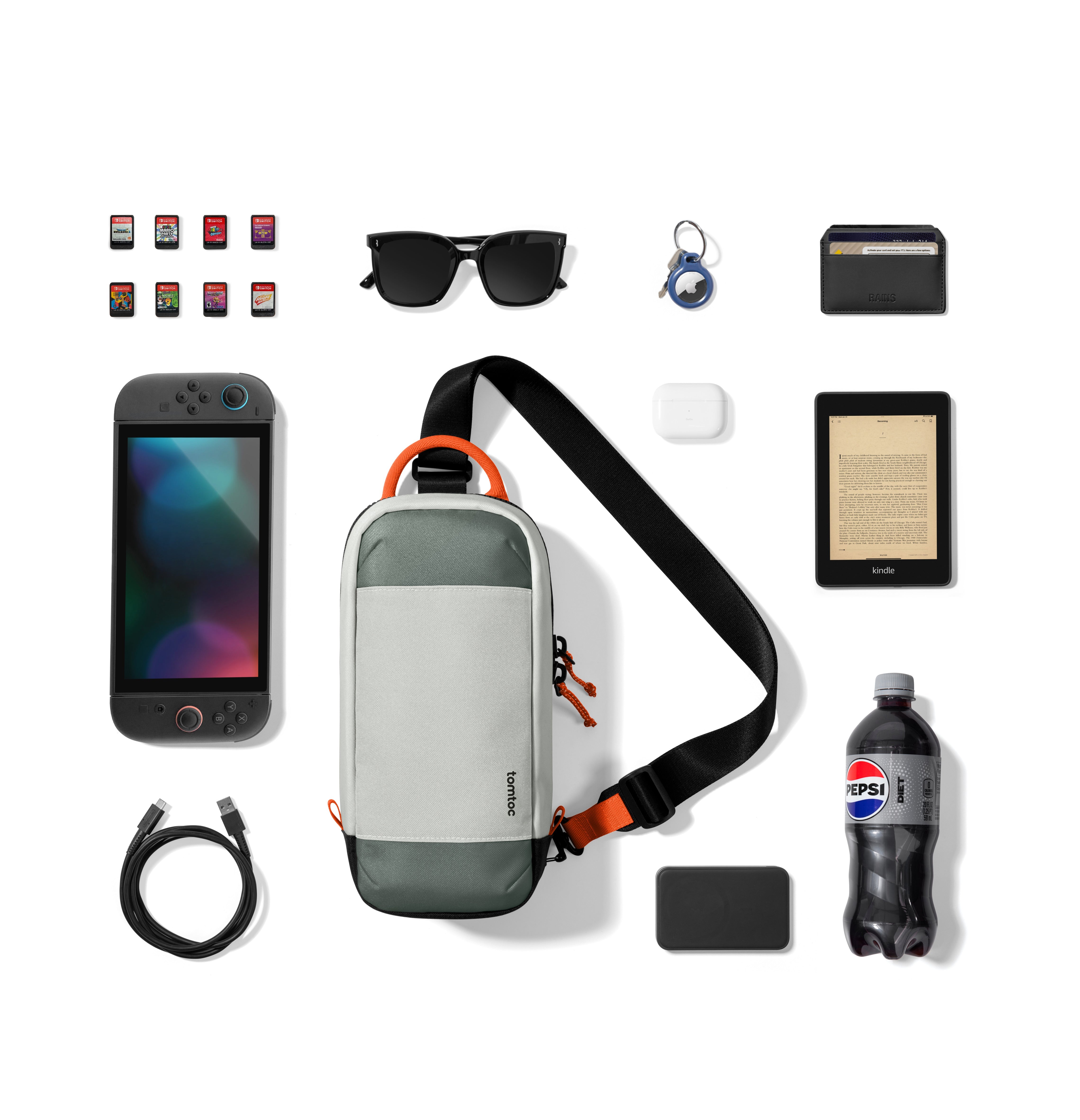 tomtoc GameOn-G49 Switch 2 Travel Bag