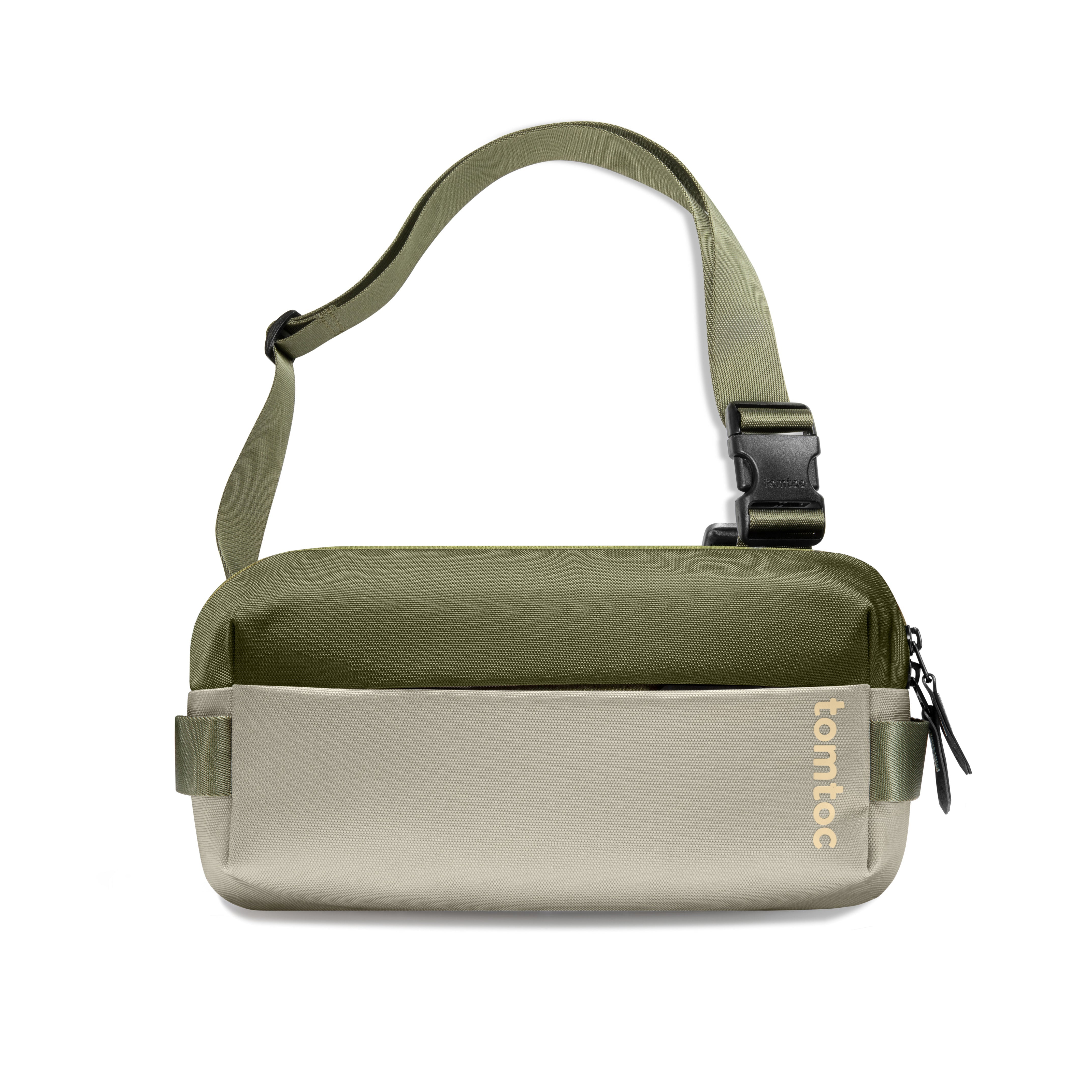 tomtoc Explorer-T21 城市穿梭斜背包 S 8.3吋/3L (Black, Last Summer, Space Gray, Light Gray, Olive Green)