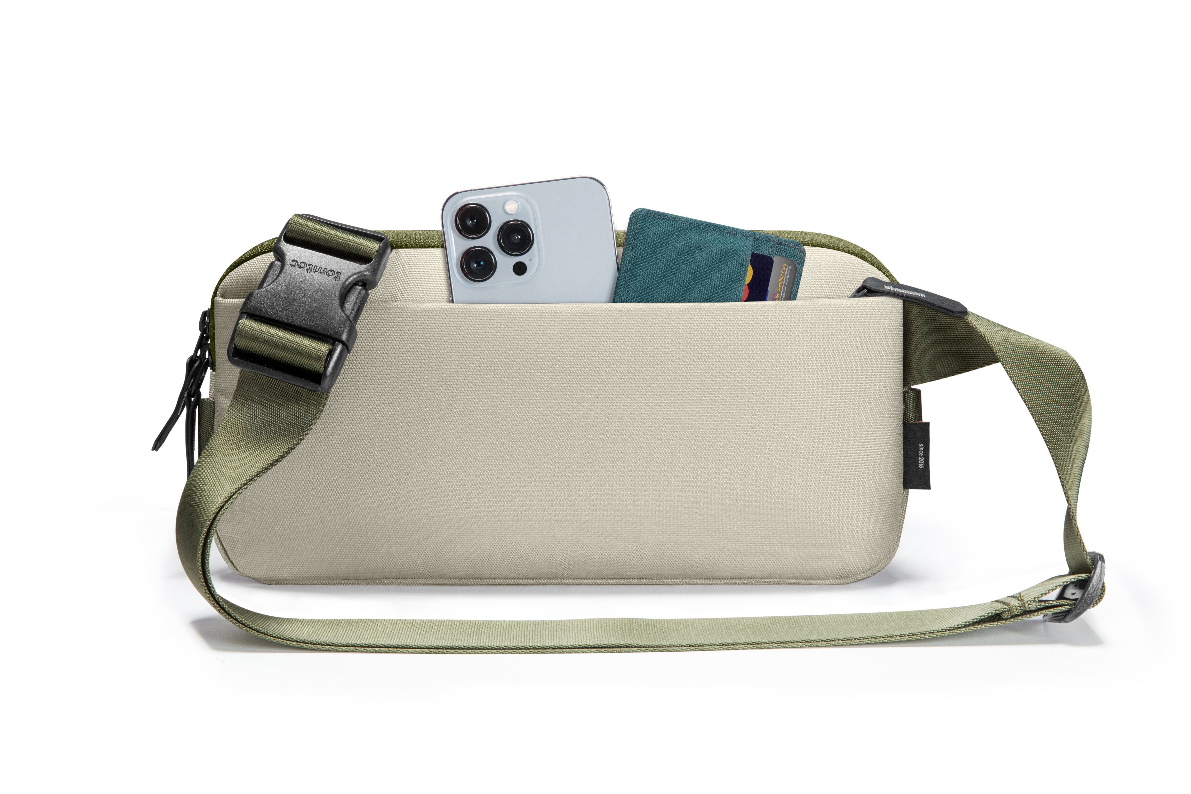 tomtoc Explorer-T21 城市穿梭斜背包 S 8.3吋/3L (Black, Last Summer, Space Gray, Light Gray, Olive Green)
