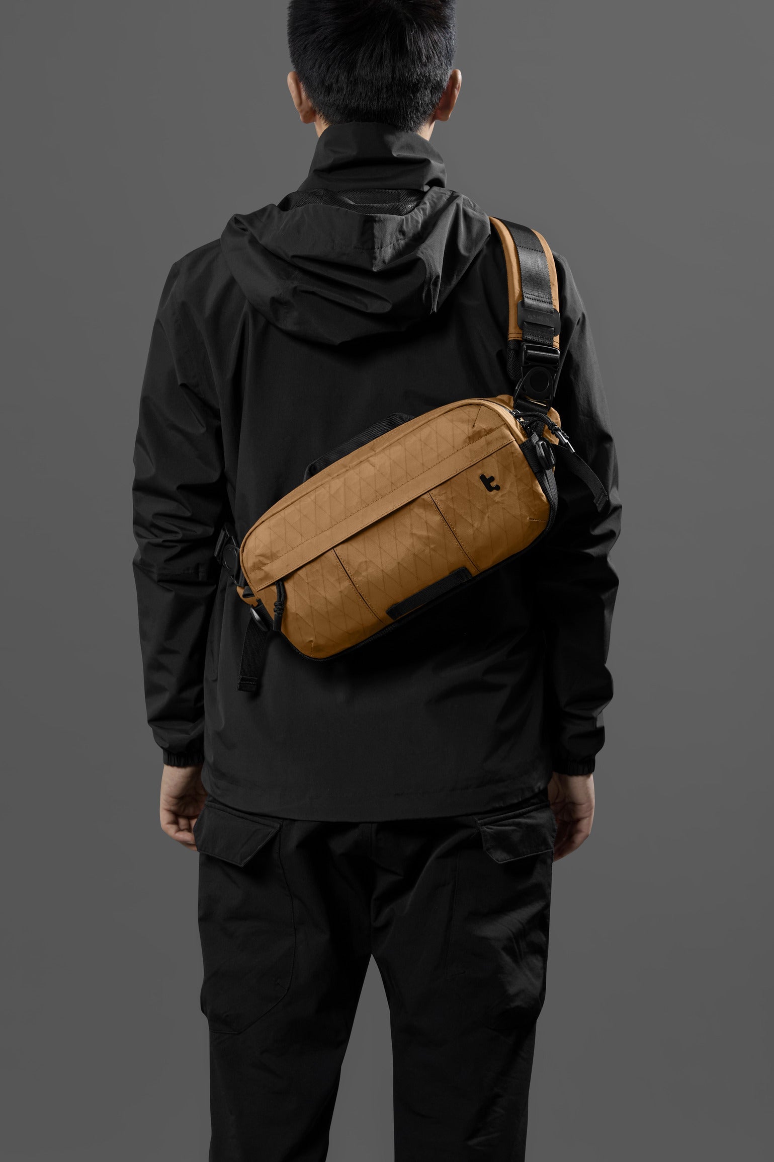 tomtoc Wander-T26 X-Pac 循跡探索斜背包 Steam Deck /5.5L (Black, Brown,Blue)