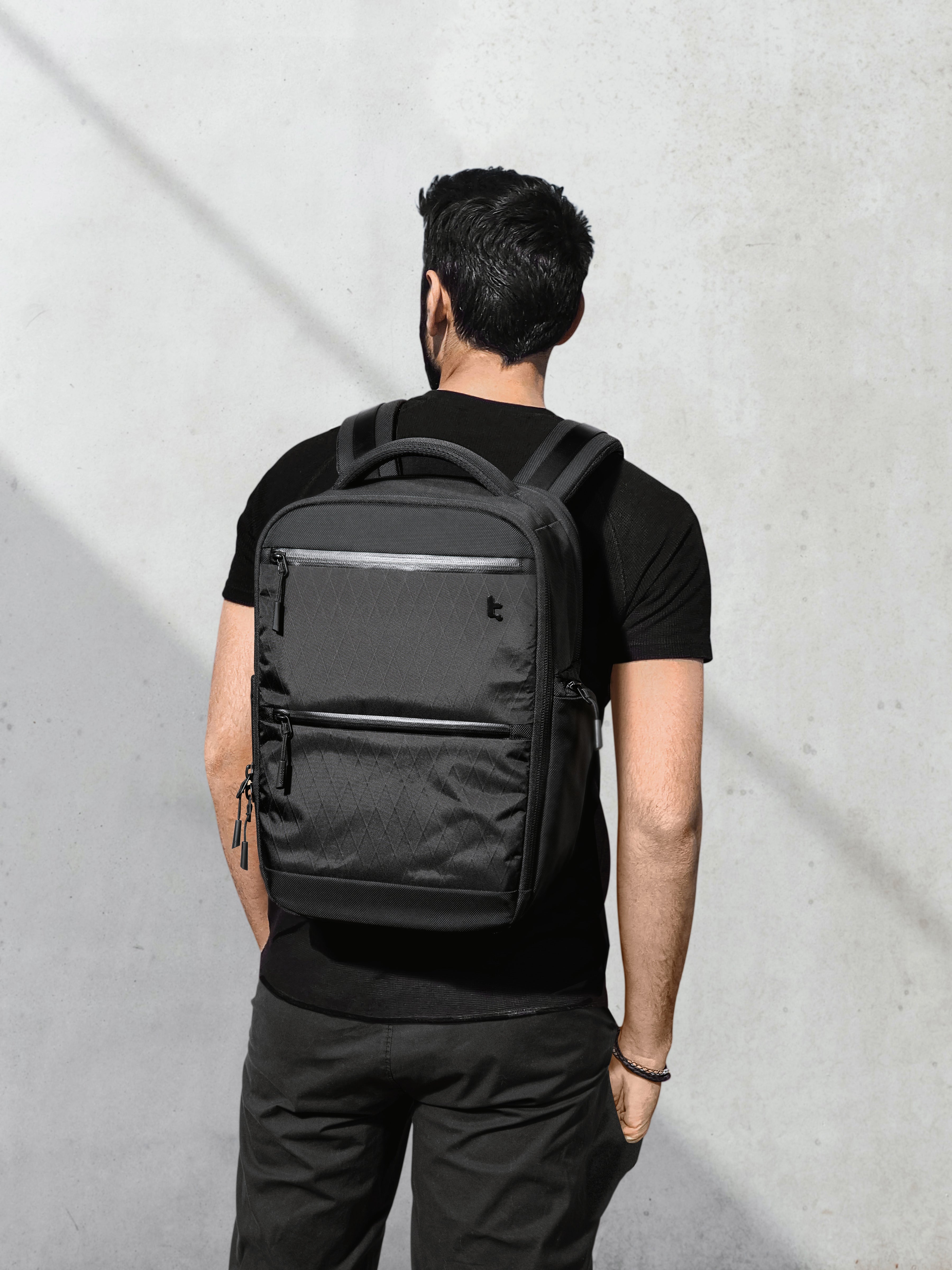 tomtoc TechPack-T73 X-Pac 多功能背包 15.6吋/20L Black (T73S1D1)