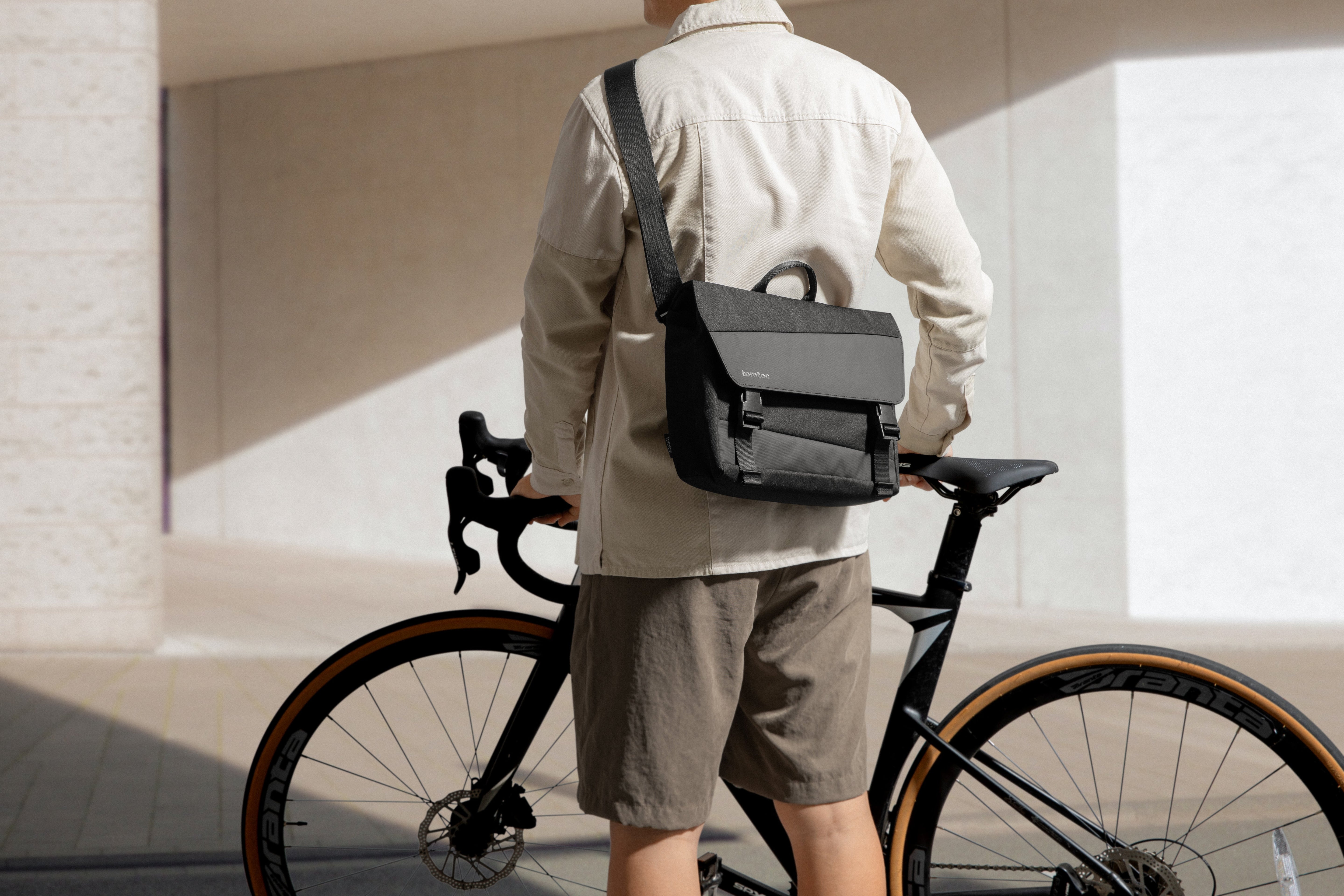 tomtoc Slash - T27 Shoulder Bag, meteorite T27S1D1