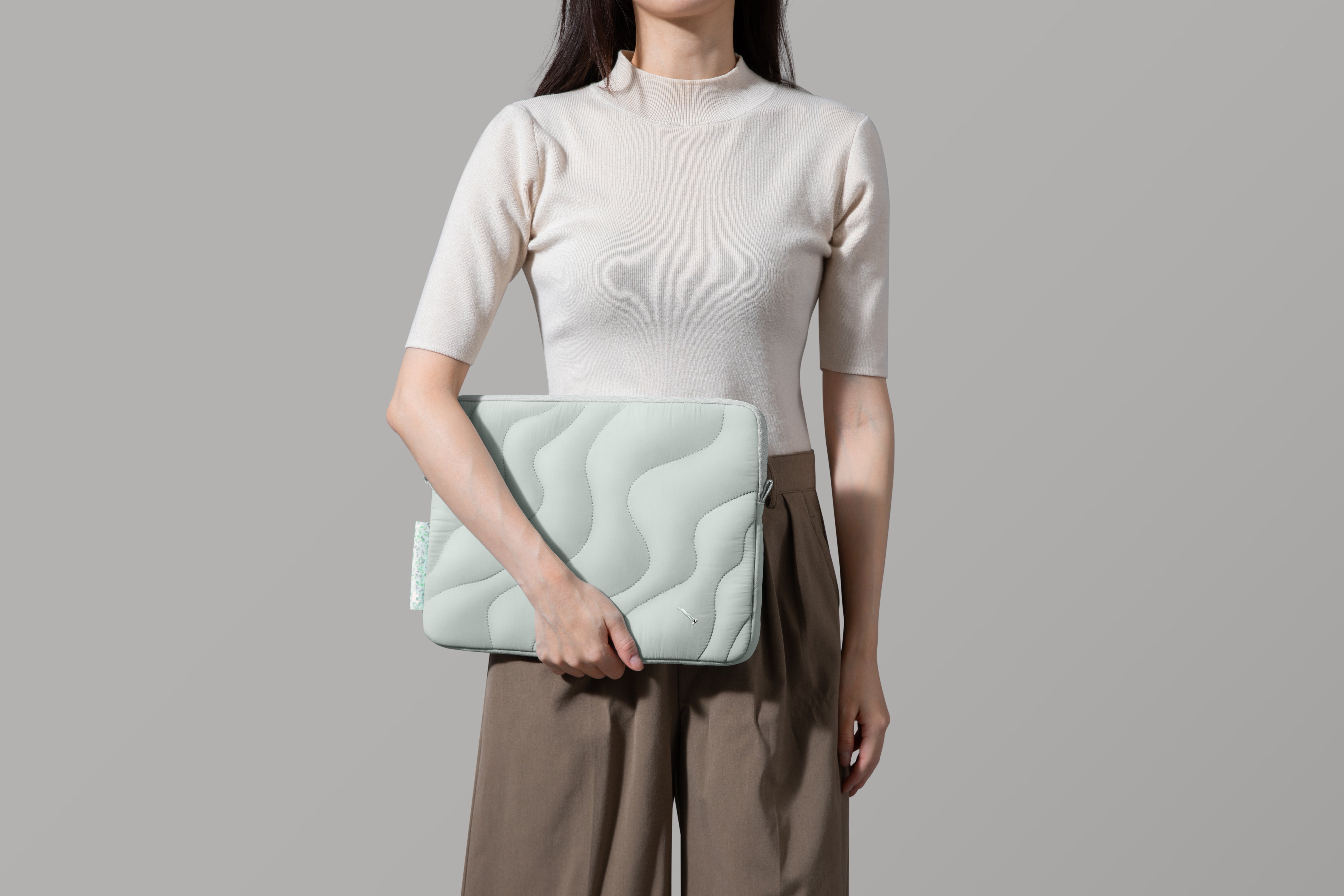 tomtoc Terra-A27 地球肌理內膽包 13吋 淡水綠 A27C2T1