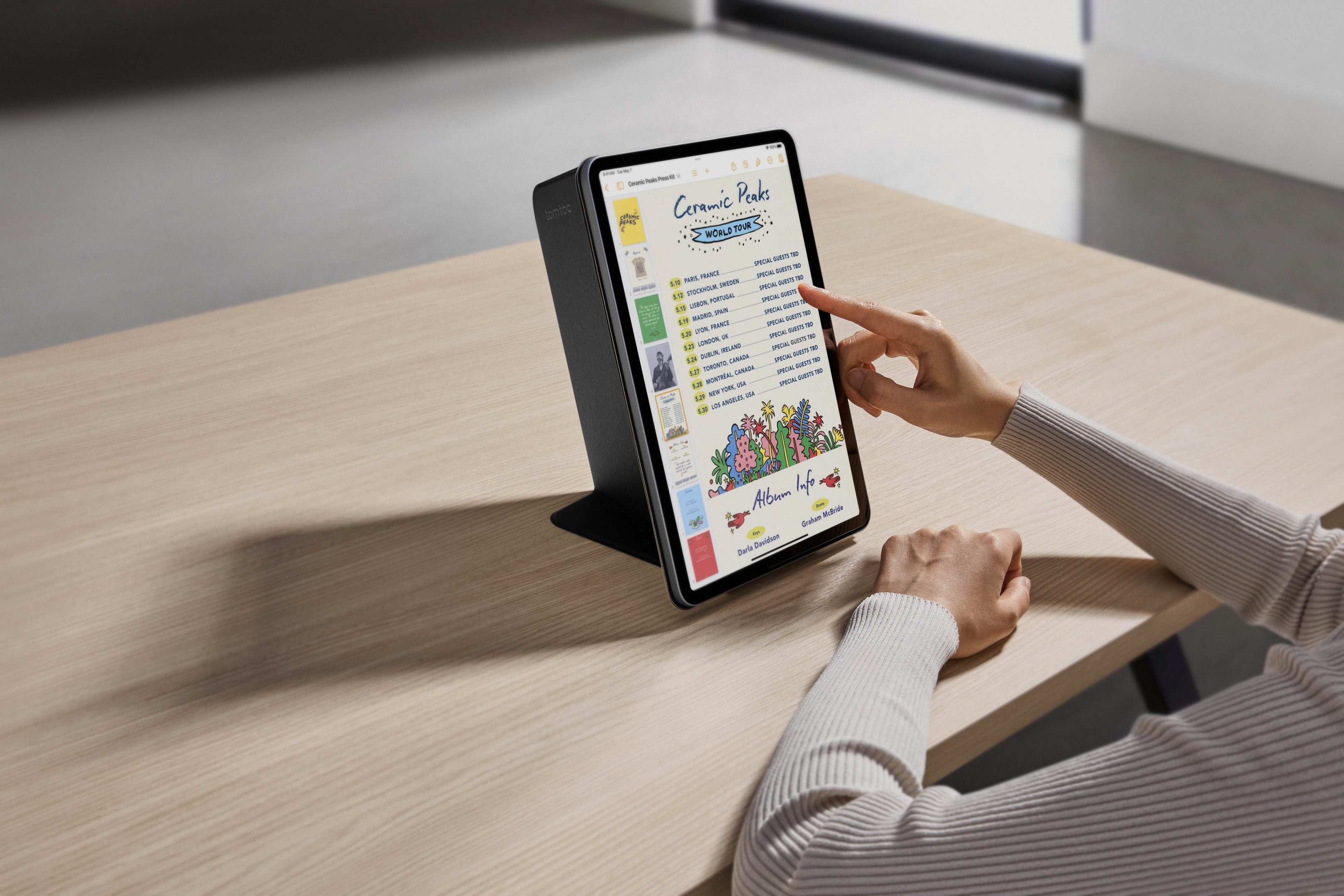 tomtoc Inspire-B52 iPad Air 4-Mode Folio 11吋