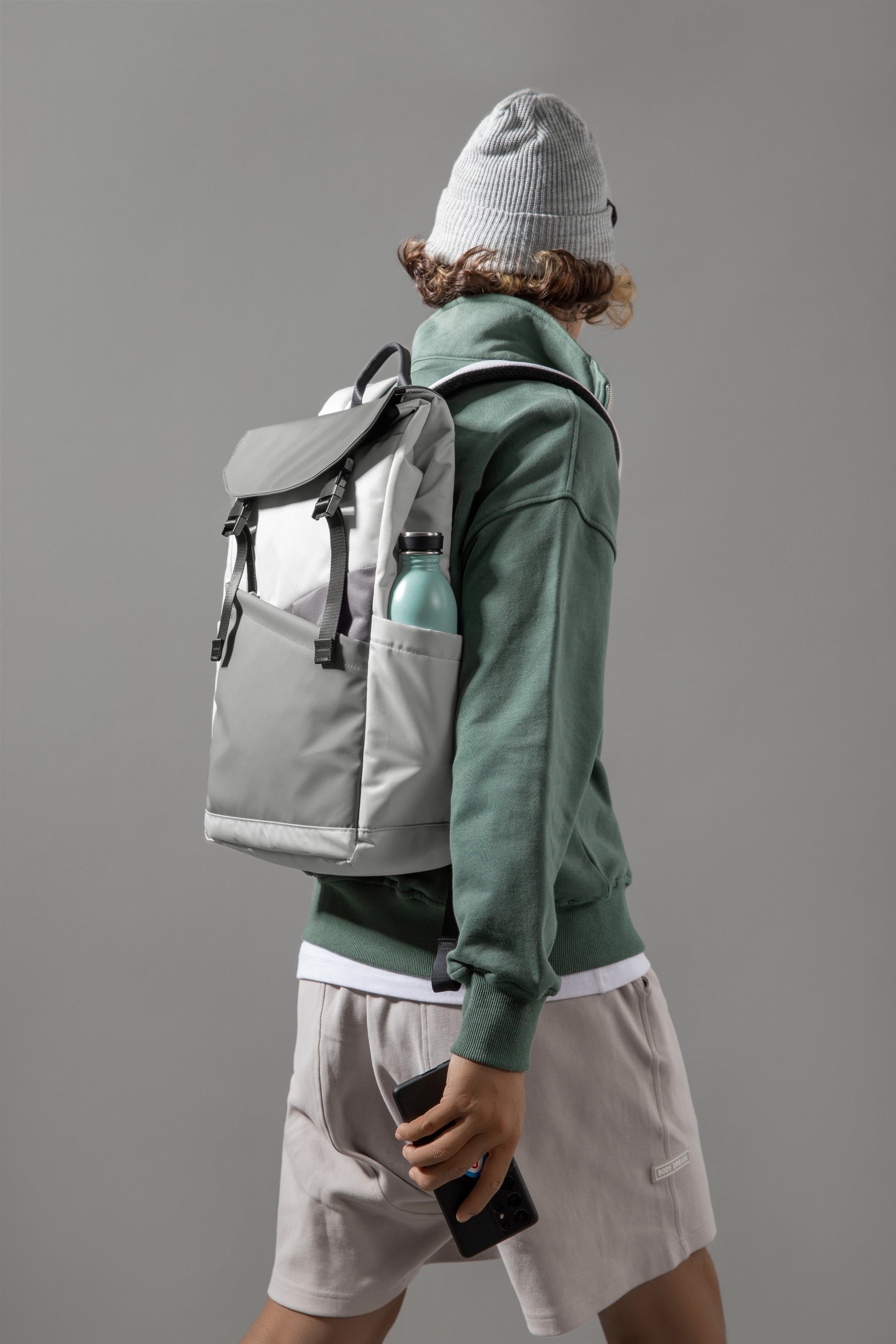 tomtoc Slash-T64 輕行幾何雙肩包 15.6吋/18L月岩灰 T64M1G1