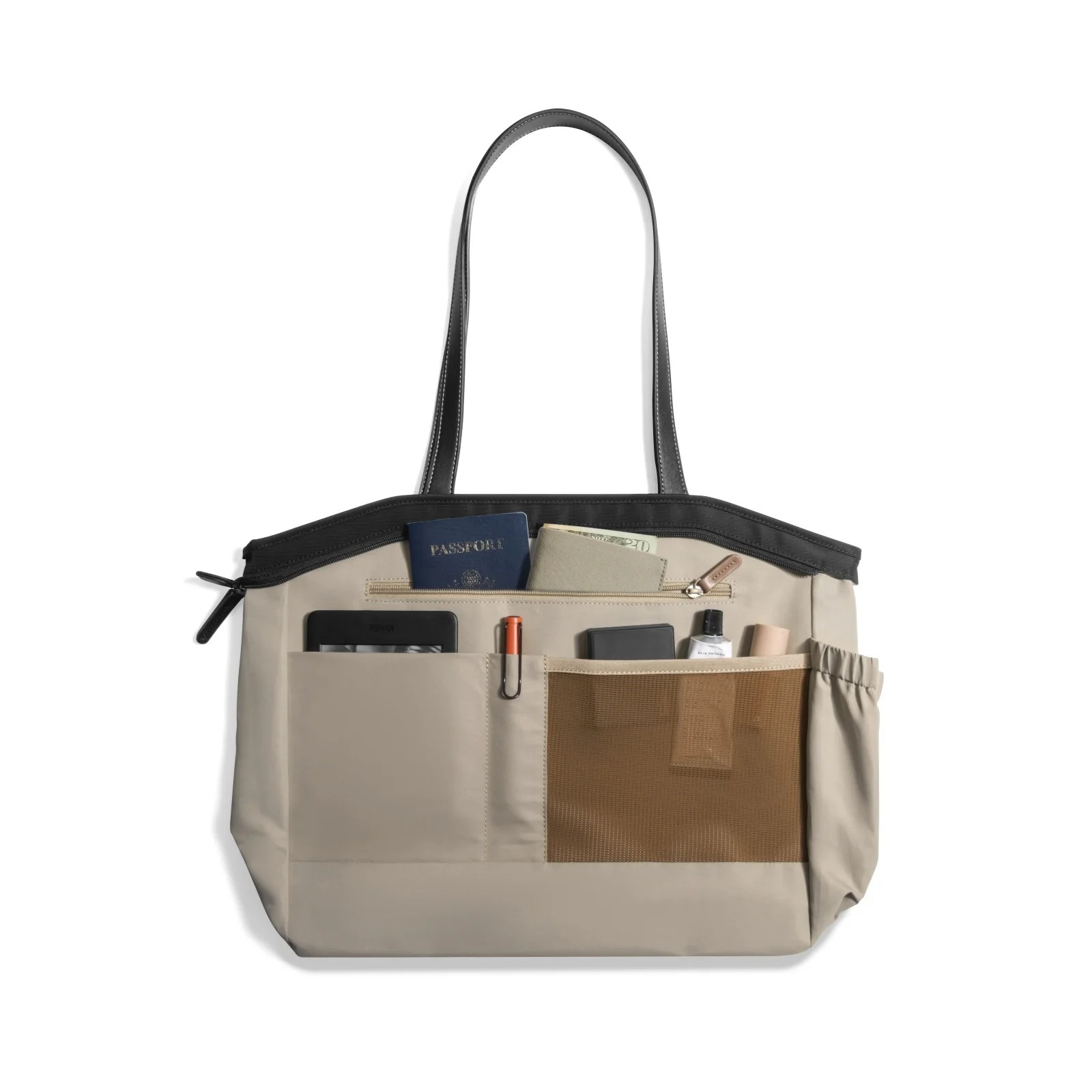 tomtoc  Versatile-T23 Laptop Tote Bag Black T23L1D1